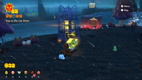 Bowser's Fury Roiling Roller Isle Cat Shine