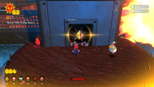 Bowser's Fury Roiling Roller Isle Cat Shine