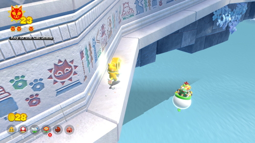 Bowser's Fury Slipskate Slope Cat Shine