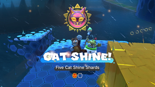 Bowser's Fury Trickity Tower Cat Shine