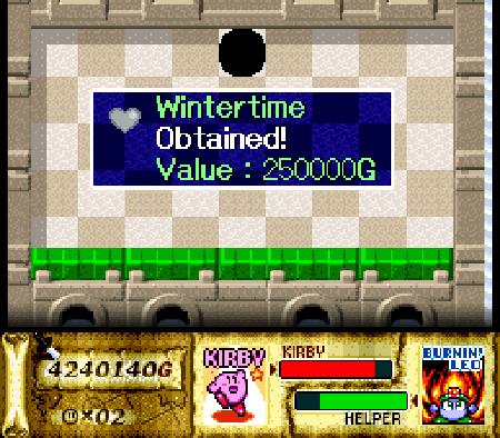 Kirby Super Star Wintertime