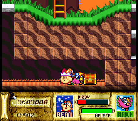 Kirby Super Star Screw Ball Location