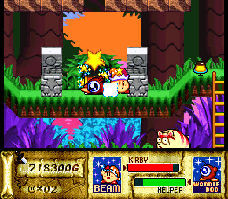 Kirby Super Star Echigo Candy Save Point