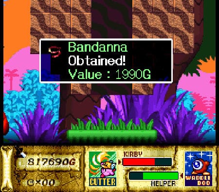 Kirby Super Star Bandana