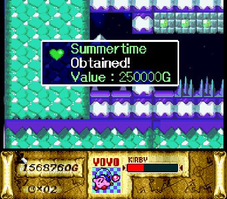 Kirby Super Star Summertime