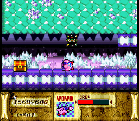 Kirby Super Star 100 Dollar Coin Location