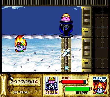 Kirby Super Star Sword Cannon