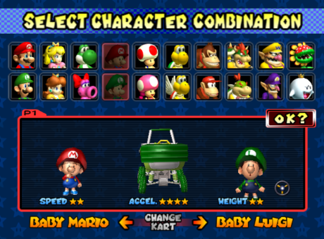 Mario Kart Double Dash Rattle Buggy