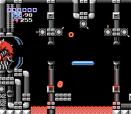Metroid NES Mother Brain Fight
