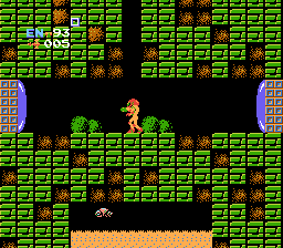 Metroid NES Varia Suit Room