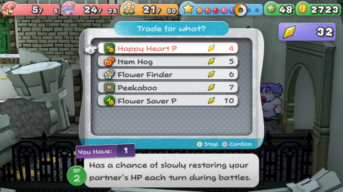 Paper Mario The Thousand Year Door Badges