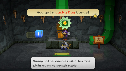 Paper Mario The Thousand Year Door Badges