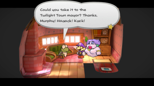 Paper Mario The Thousand Year Door Trouble Center
