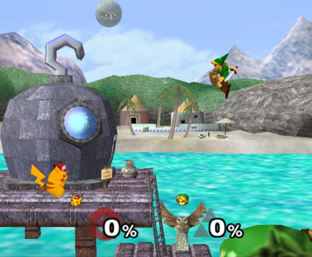 Young Link Smash Bros Melee