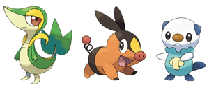 Pokemon Black and White 2 Starters Confirmed
