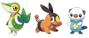 Pokemon Black and White 2 Starters Confirmed