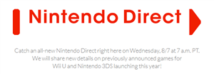 Nintendo Direct Scheduled for August 7