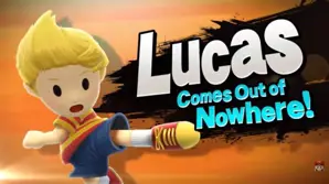 Lucas Joins the Battle! Available as DLC in Smash Bros for Wii U and 3DS this June