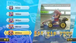New Footage Shows Off 200cc vs 150cc on Piranha Plant Slide in Mario Kart 8