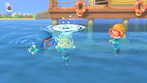 Swimming and Diving Update is Now Available in Animal Crossing New Horizons