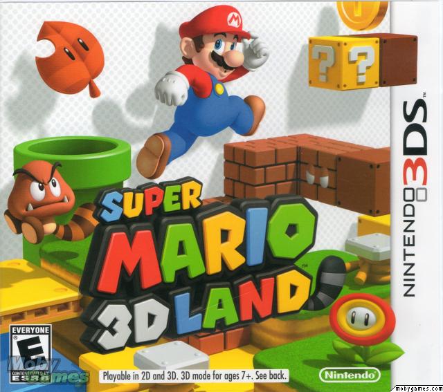 Super Mario 3D Land Box Art