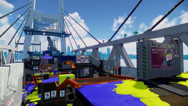 Hammerhead Bridge Map Added to Splatoon Map Rotation