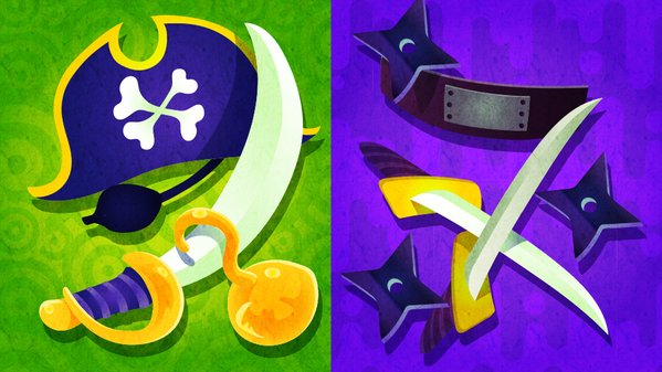 North America's 7th Splatfest Begins 10/30, Ninjas vs. Pirates