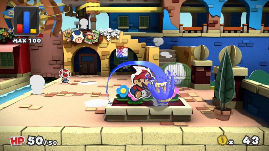 Paper Mario Color Splash Screenshot