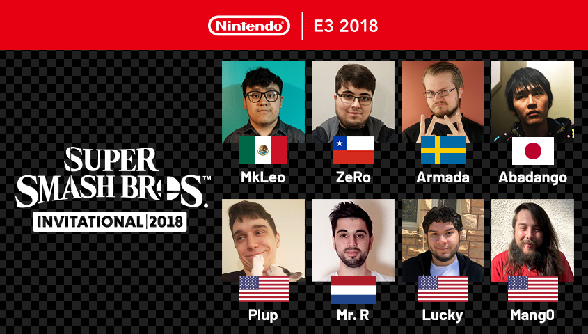 Smash for Switch E3 Invitational Roster Revealed