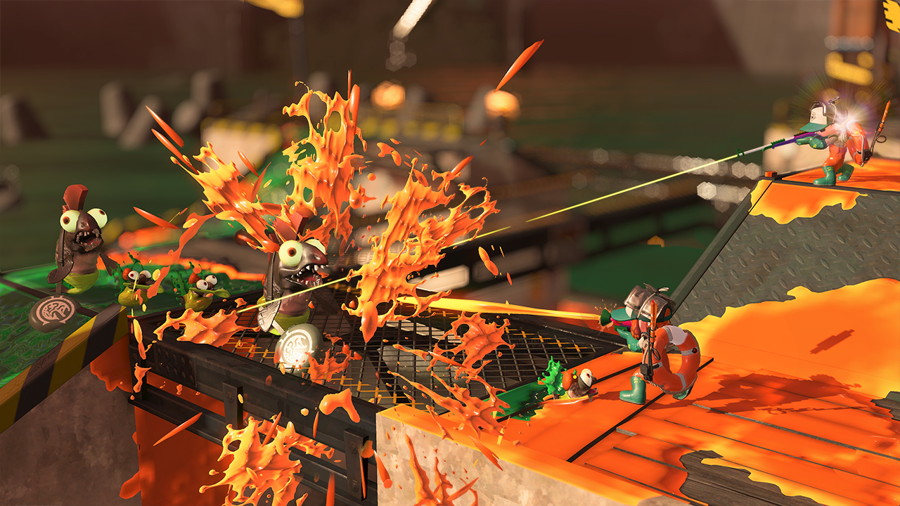 Splatoon 2 Salmon Run Screenshot