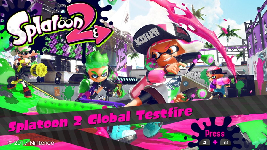 Splatoon 2 Global Testfire Times Announced