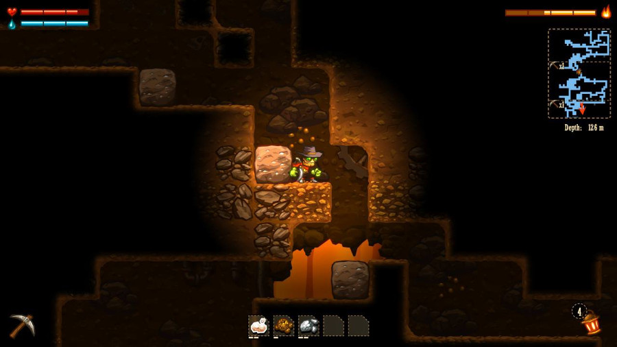 Steamworld Dig Switch Screenshot