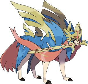 Pokemon Sword Shield Zacian