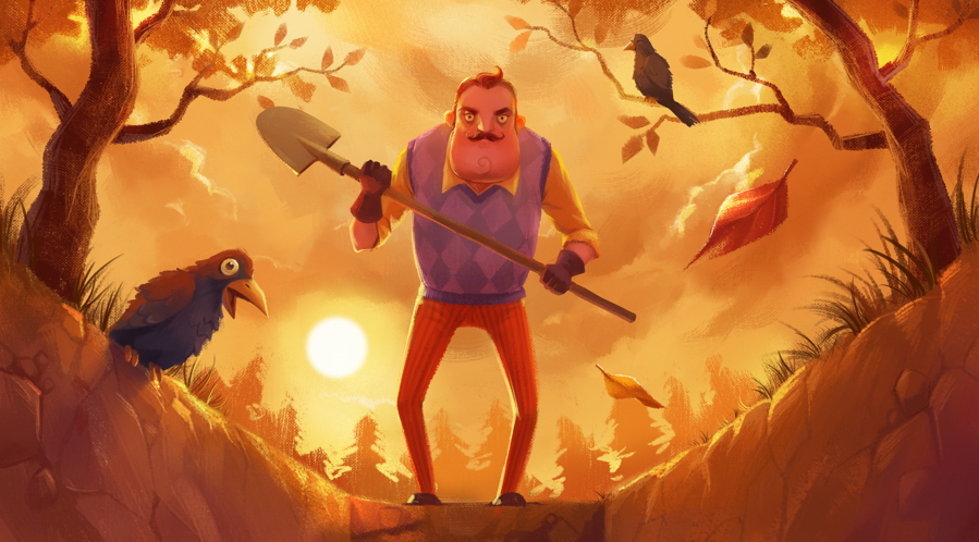 Hello Neighbor Art